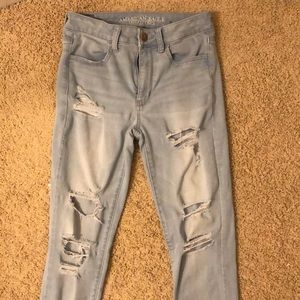 American Eagle Hi-rise jegging Size 6 reg